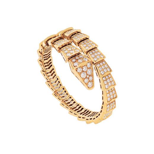 [LUXORA]SERPENTI BRACELET 8MM GOLD DIAMOND