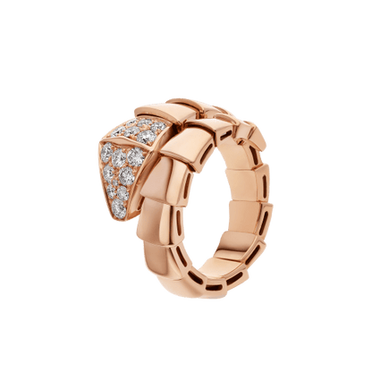 [LUXORA]SERPENTI RING PINK GOLD DIAMOND