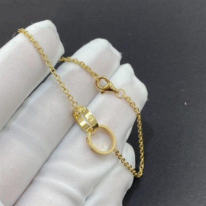 [LUXORA]LOVE BRACELET DOUBLE RING