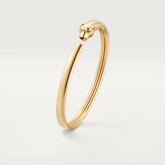 [LUXORA]PANTHERE GOLD OPEN BRACELET