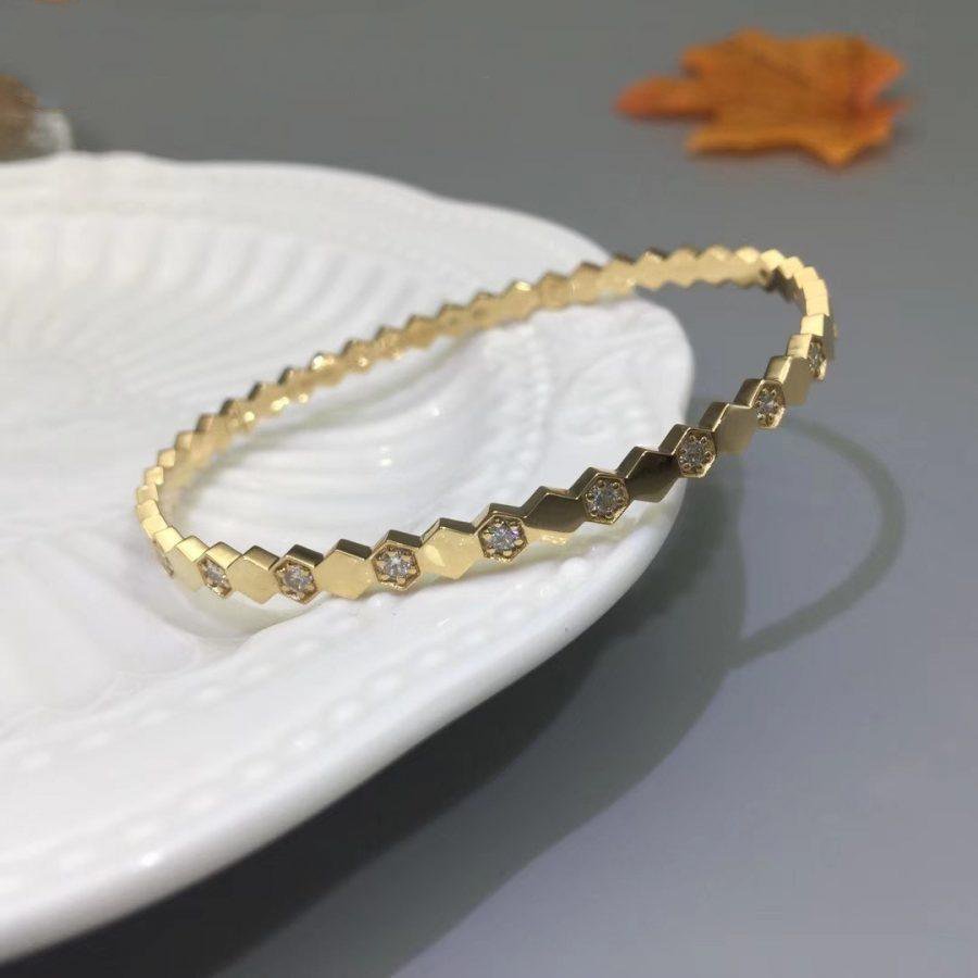 [LUXORA]BEE LOVE GOLD DIAMOND BRACELET