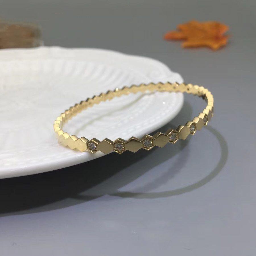 [LUXORA]BEE LOVE GOLD DIAMOND BRACELET