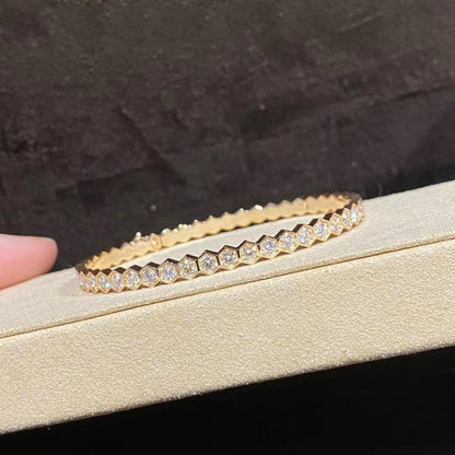 [LUXORA]BEE LOVE GOLD BRACELET FULL DIAMOND
