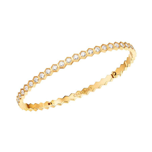 [LUXORA]BEE LOVE GOLD BRACELET FULL DIAMOND