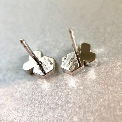 [LUXORA]BEE LOVE SILVER DIAMOND EARRINGS