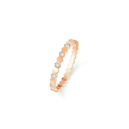 [LUXORA]BEE LOVE RING PINK GOLD DIAMOND