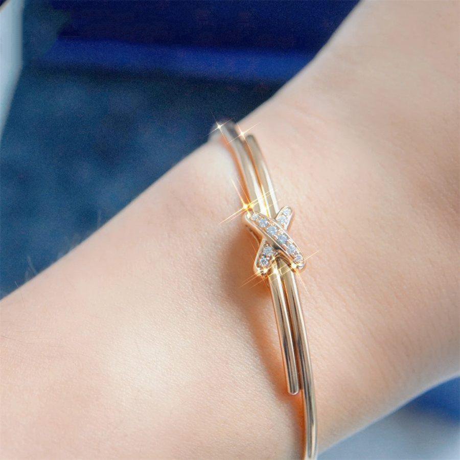 [LUXORA]JEUX DE BRACELET PINK GOLD DIAMONDS