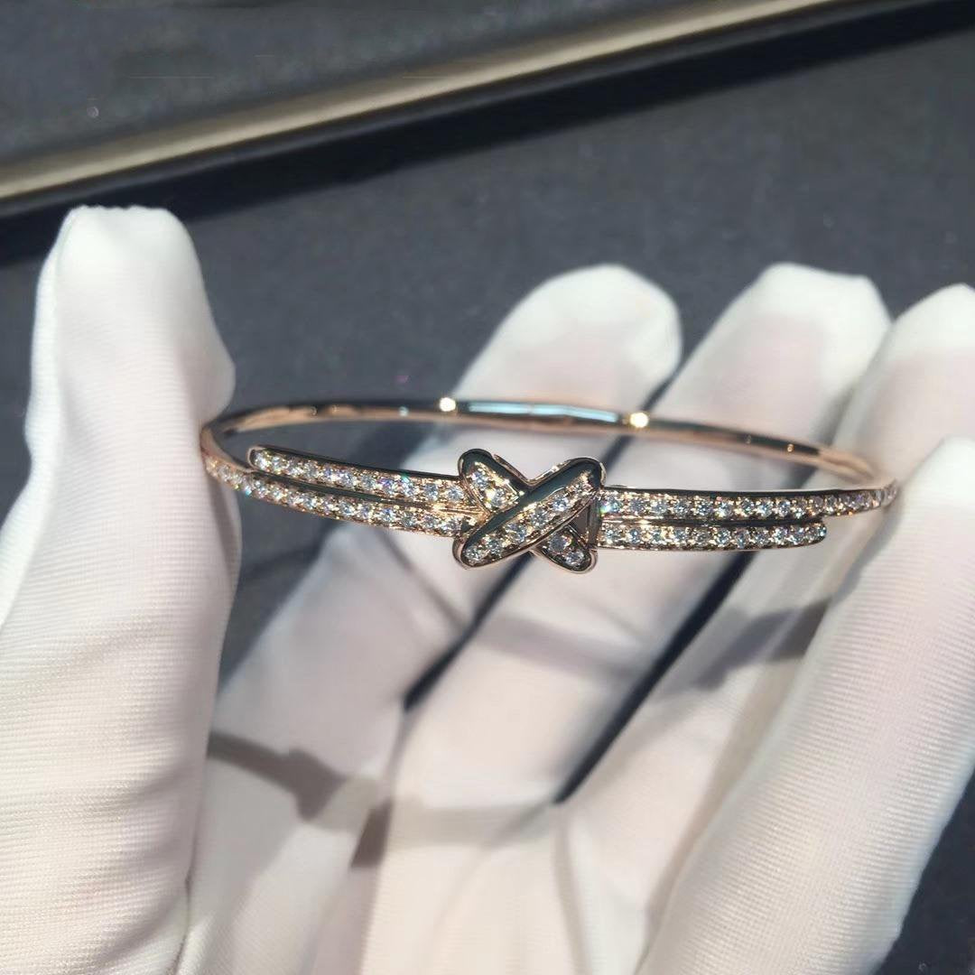 [LUXORA]JEUX DE BRACELET DIAMONDS PINK GOLD