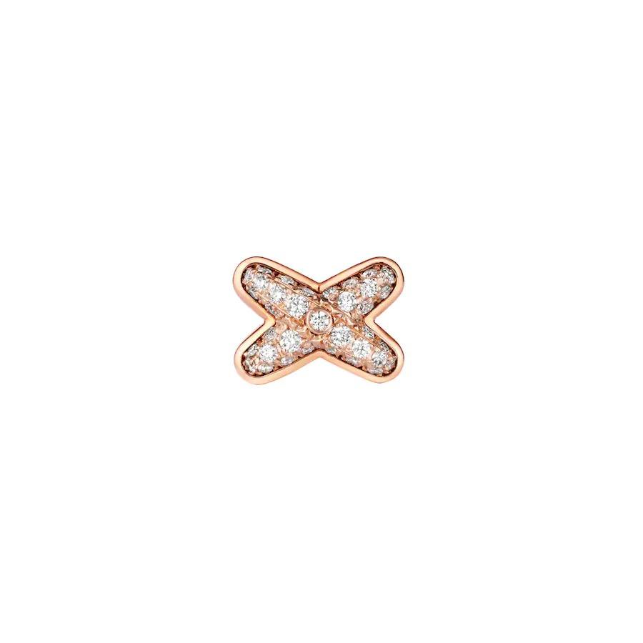 [LUXORA]JEUX DE PINK GOLD DIAMOND EARRINGS
