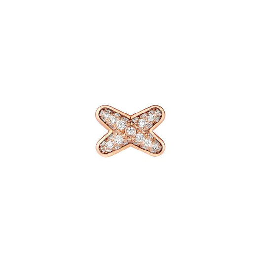 [LUXORA]JEUX DE PINK GOLD DIAMOND EARRINGS