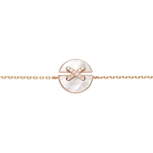 [LUXORA]JEUX DE BRACELET MOP PINK GOLD DIAMONDS