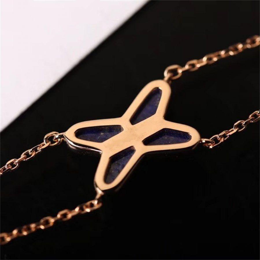 [LUXORA]Hollow Design Four-Leaf Clover Flower Shape Ring