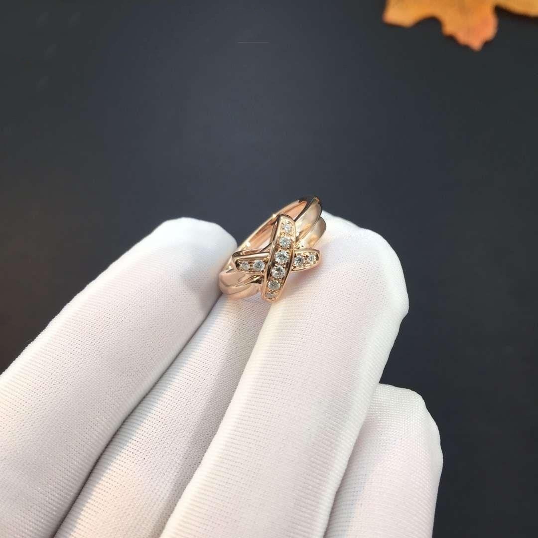 [LUXORA]JEUX DE PINK GOLD DIAMOND RING