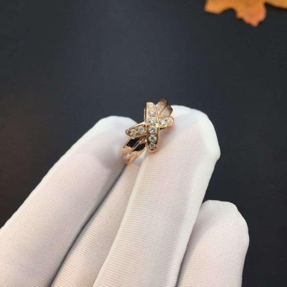 [LUXORA]JEUX DE PINK GOLD DIAMOND RING