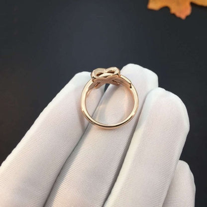[LUXORA]JEUX DE PINK GOLD DIAMOND RING