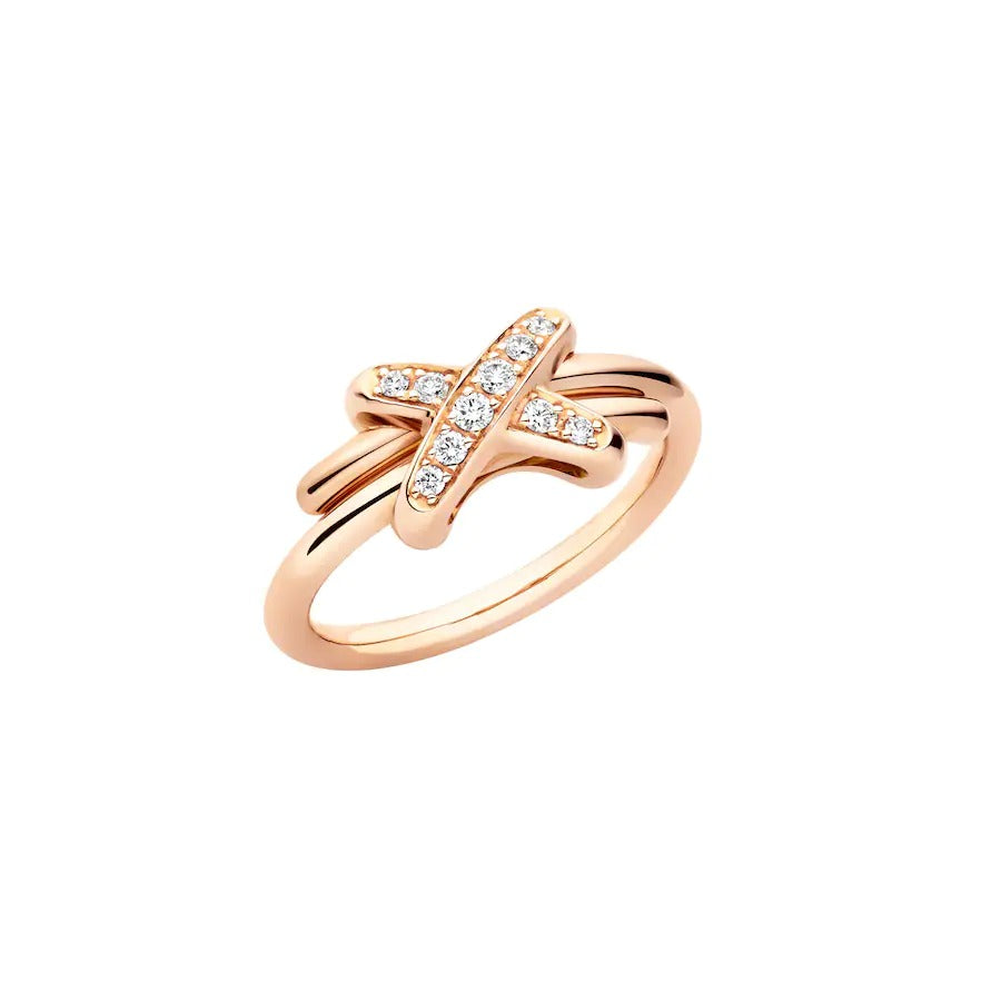 [LUXORA]JEUX DE PINK GOLD DIAMOND RING