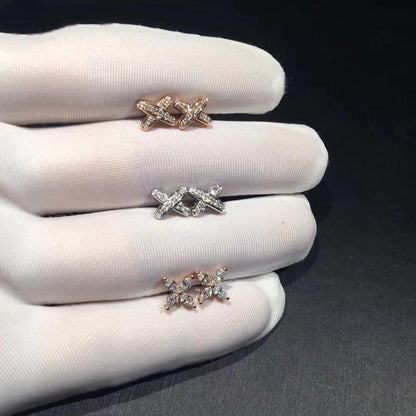 [LUXORA]JEUX DE DIAMOND EARRINGS