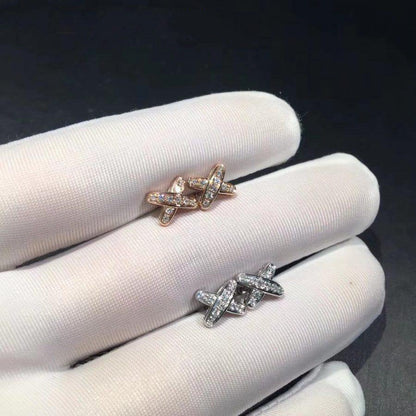 [LUXORA]JEUX DE DIAMOND EARRINGS