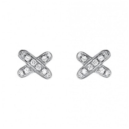 [LUXORA]JEUX DE DIAMOND EARRINGS