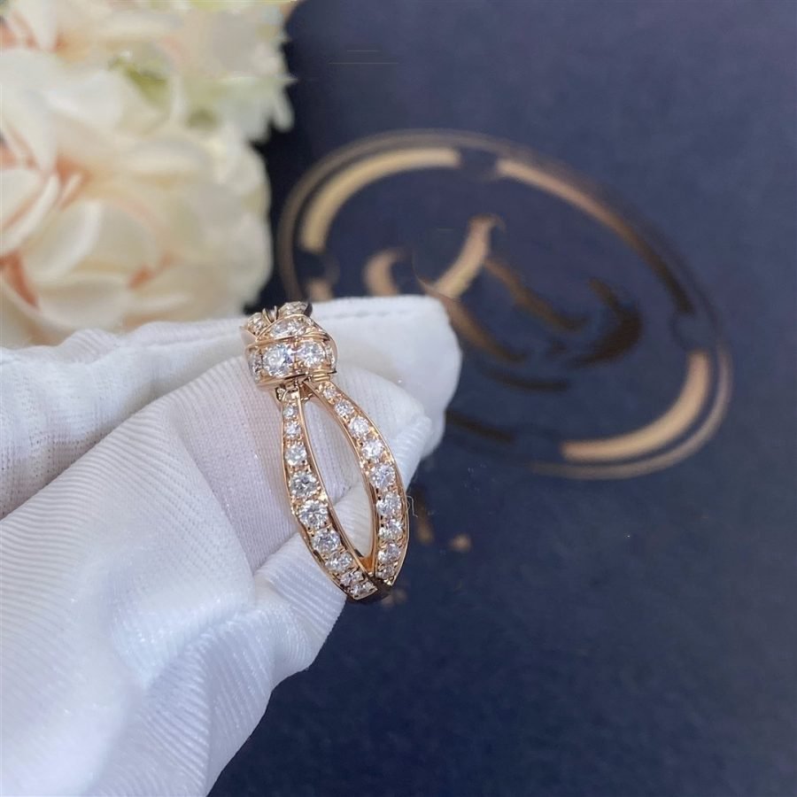 [LUXORA]LIENS PINK GOLD DIAMOND RING