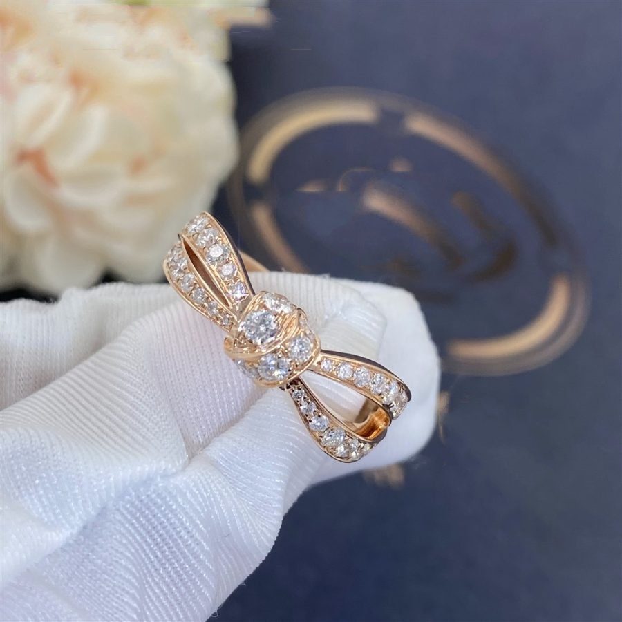 [LUXORA]LIENS PINK GOLD DIAMOND RING