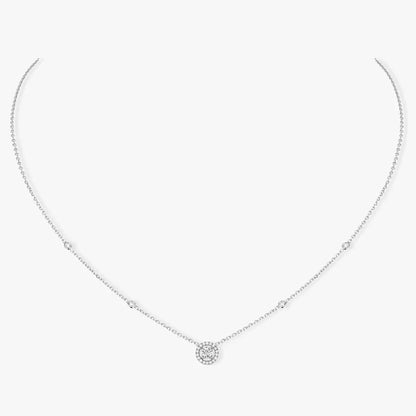 [LUXORA]Diamond Necklace 0,20ct Brilliant Shape Joy