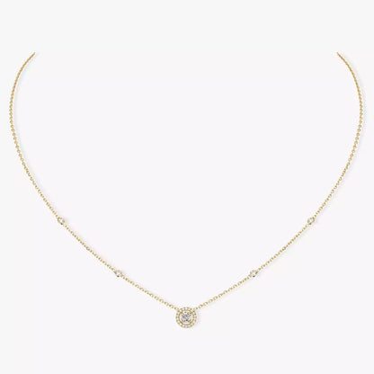 [LUXORA]Diamond Necklace 0,20ct Brilliant Shape Joy