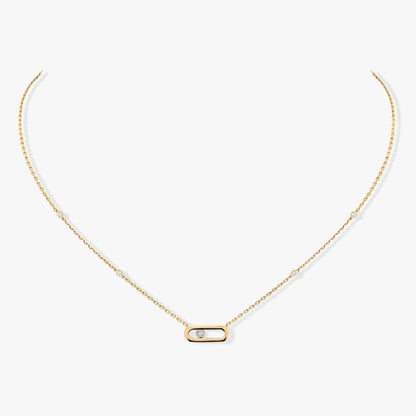 [LUXORA]MOVE UNO DIAMOND NECKLACE