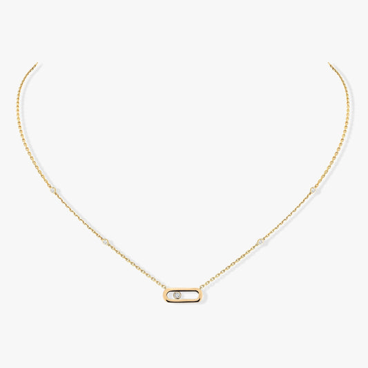 [LUXORA]MOVE UNO DIAMOND NECKLACE