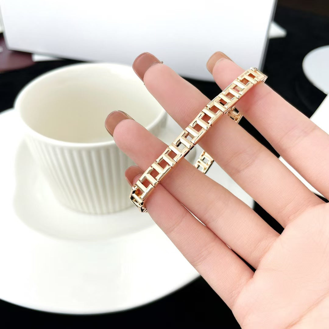 [LUXORA jewelrys]TF CHAIN BRACELET