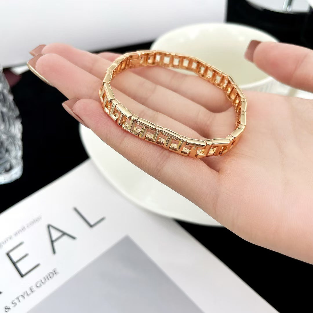 [LUXORA jewelrys]TF CHAIN BRACELET
