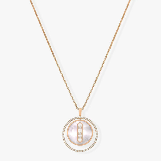 [LUXORA]Demo MOVE MM NACRE BLANCHE DIAMOND NECKLACE