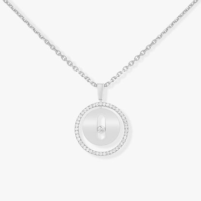 [LUXORA]Demo MOVE PM NECKLACE SILVER DIAMOND
