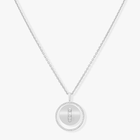 [LUXORA]Demo MOVE MM SILVER DIAMOND NECKLACE