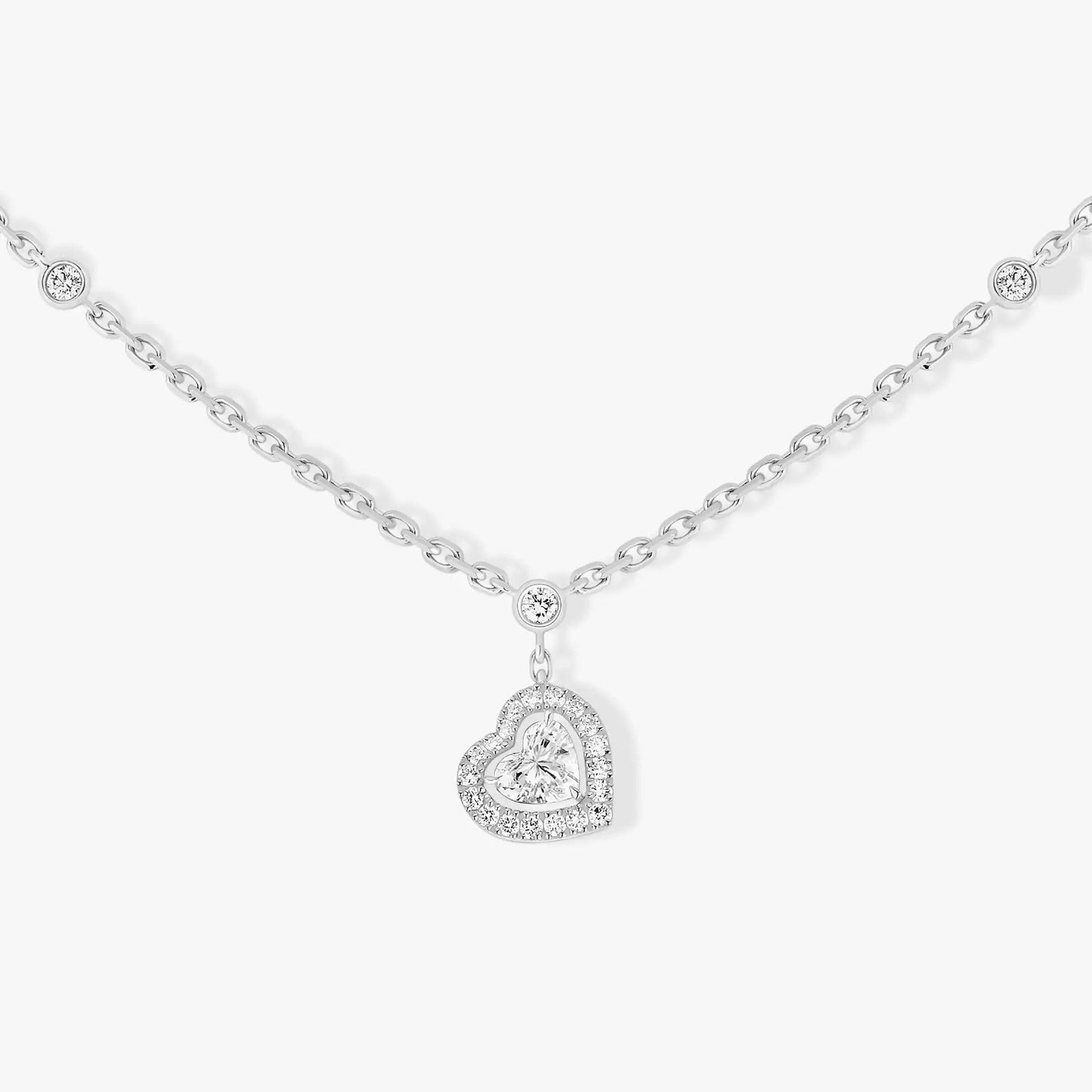 [LUXORA]JOY HEART DIAMOND NECKLACE