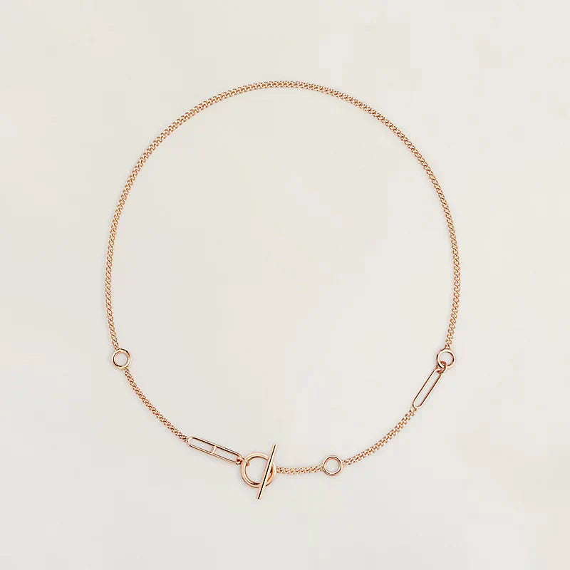 [LUXORA]HM STERLING CHAINE D'ANCRE HEART