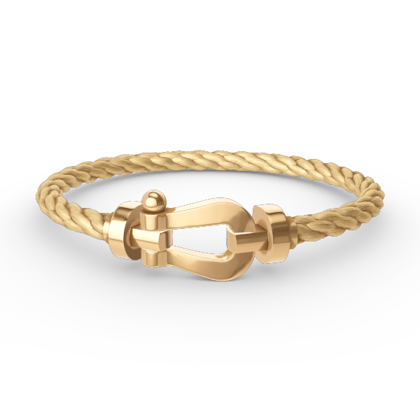 [LUXORA]FORCE LARGE HORSESHOE NO DIAMOND BRACELET GOLD