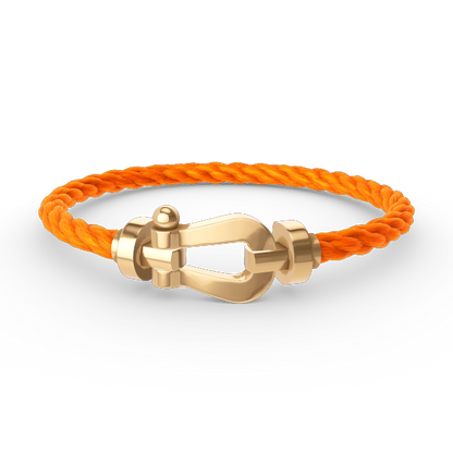 [LUXORA]FORCE LARGE HORSESHOE NO DIAMOND BRACELET GOLD
