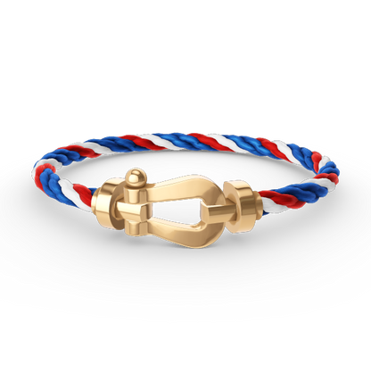 [LUXORA]FORCE LARGE HORSESHOE NO DIAMOND BRACELET GOLD