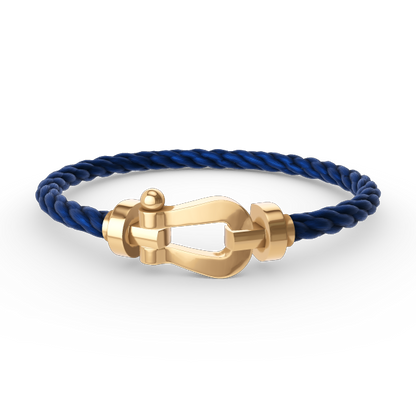 [LUXORA]FORCE LARGE HORSESHOE NO DIAMOND BRACELET GOLD