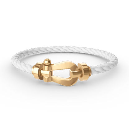 [LUXORA]FORCE LARGE HORSESHOE NO DIAMOND BRACELET GOLD