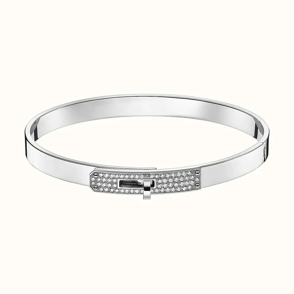 [LUXORA]KELLY SILVER DIAMOND BRACELET