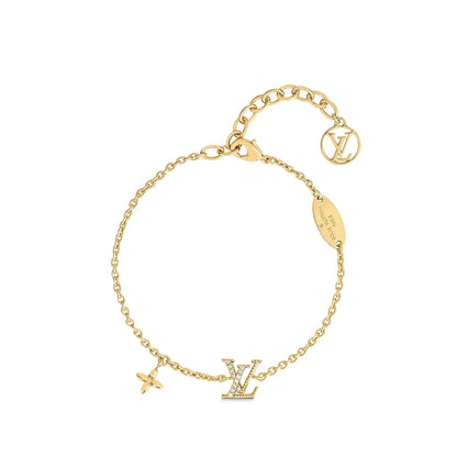 [LUXORA]LOGO STAR MOTIF GOLD BRACELET