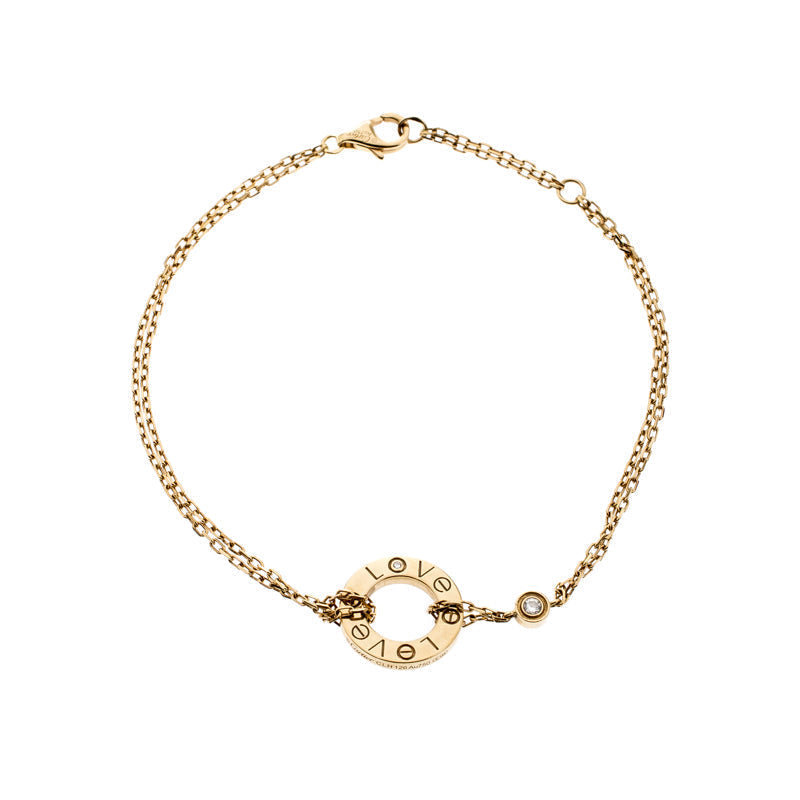 [LUXORA]LOVE BRACELET 2 DIAMOND