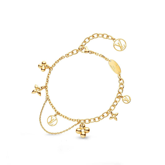 [LUXORA]BLOOMING PINK GOLD MOP BRACELET