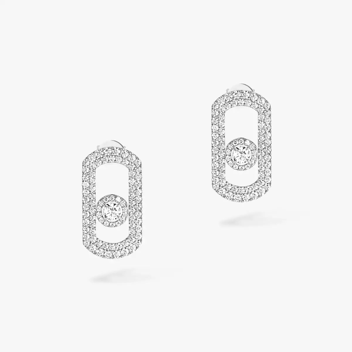 [LUXORA]So Move Pave_-Set Diamond Earrings in Silver