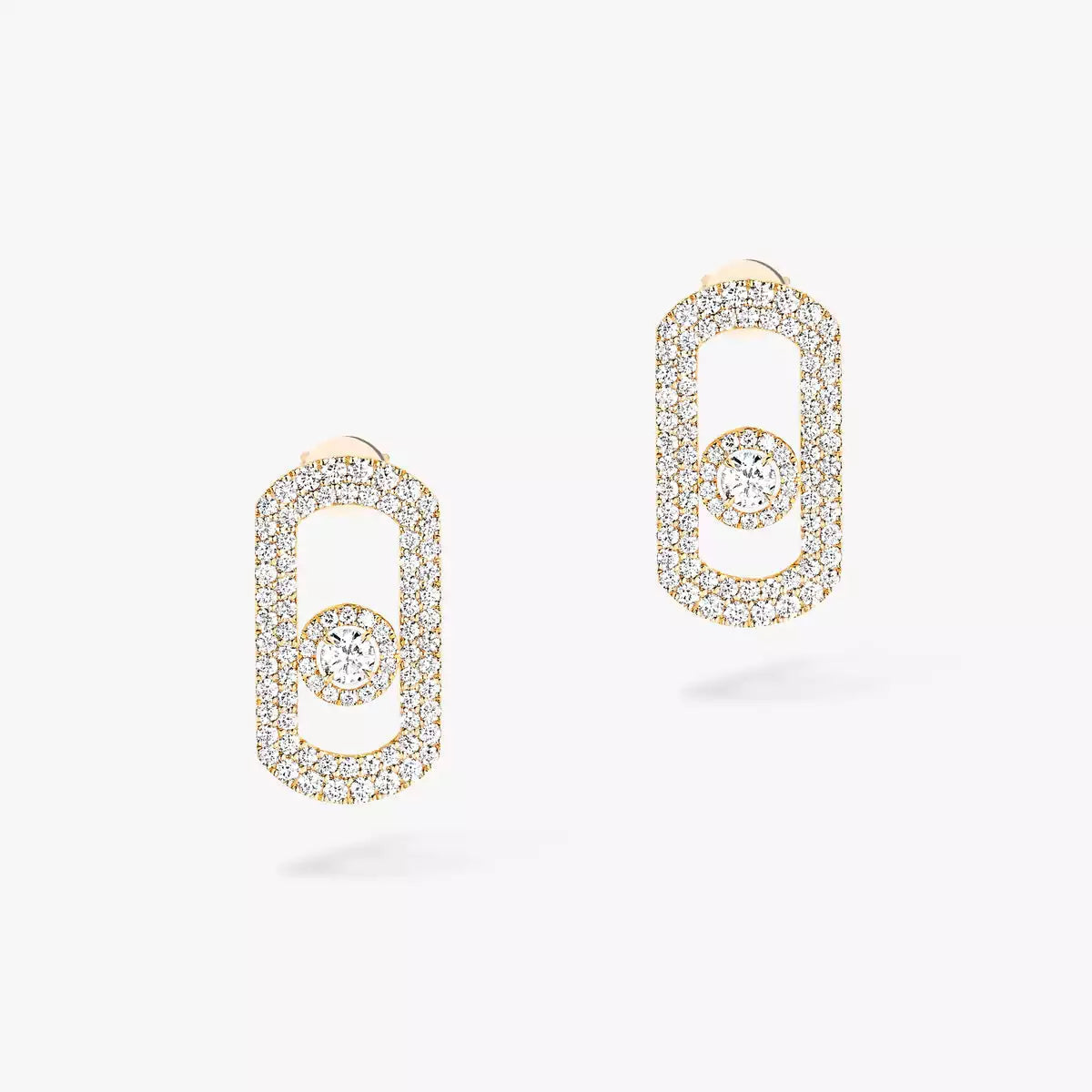 [LUXORA]So Move Pave_-Set Diamond Earrings in Silver