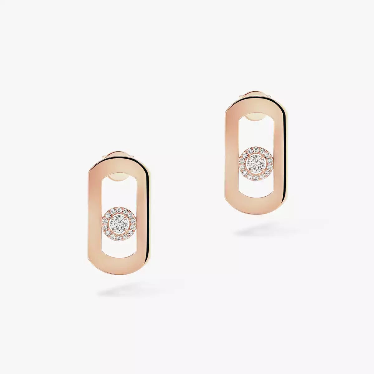 [LUXORA]So Move Diamond Earrings in Yellow Gold