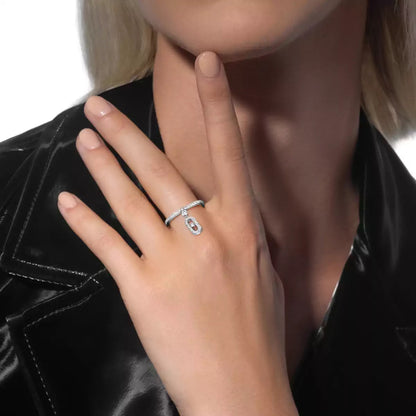 [LUXORA]Move Uno Diamond Ring