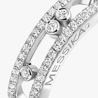 [LUXORA] Baby Move Gold Diamond Pave_ Ring